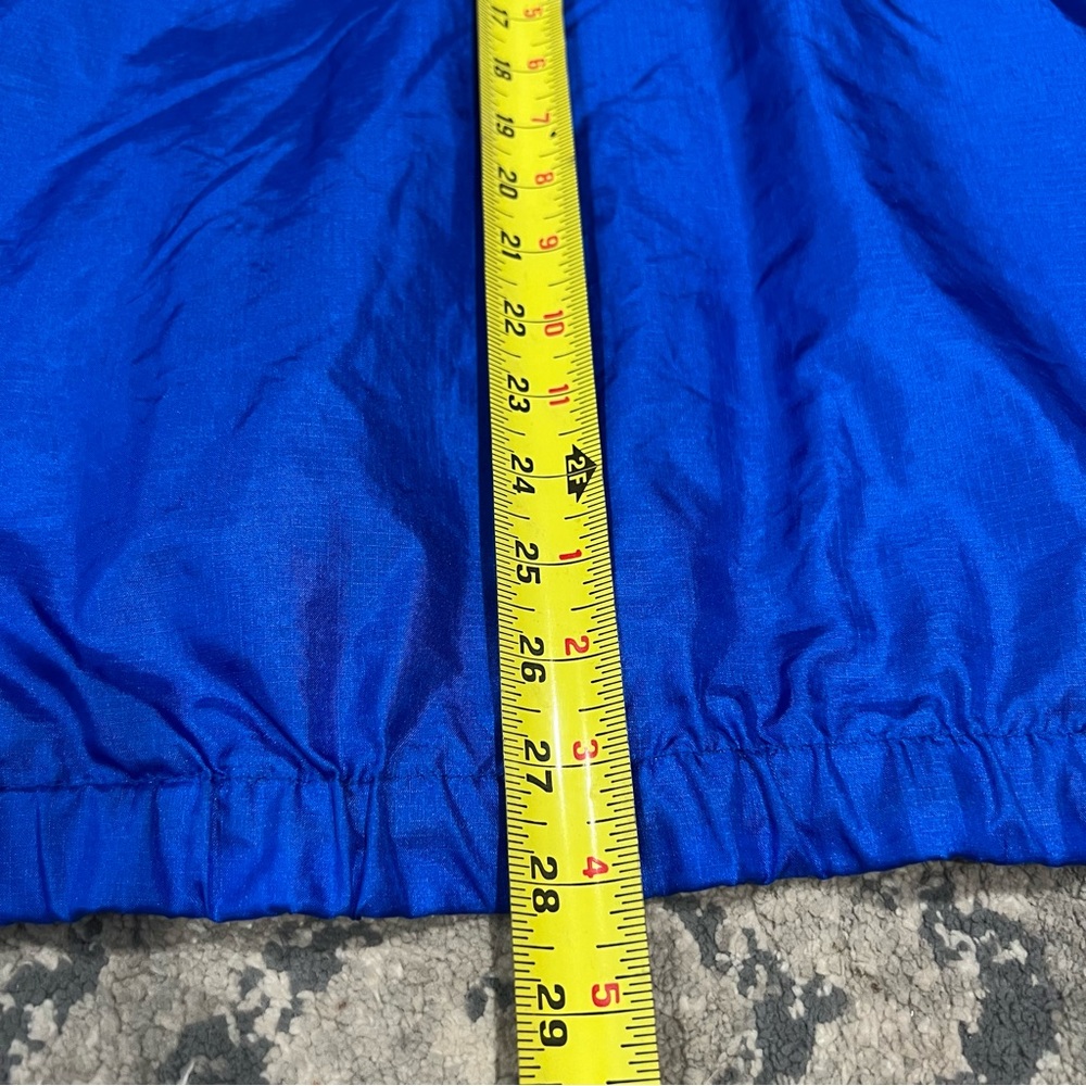 Vtg 90's Columbia Color Block Pullover Windbreaker Jacket Men's Size Medium Blue - Picture 6 of 10